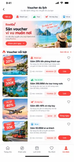 App du lịch - Booking Tour